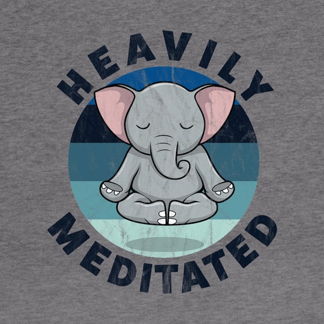 Heavily Meditated Yoga Elephant by roboticaldad